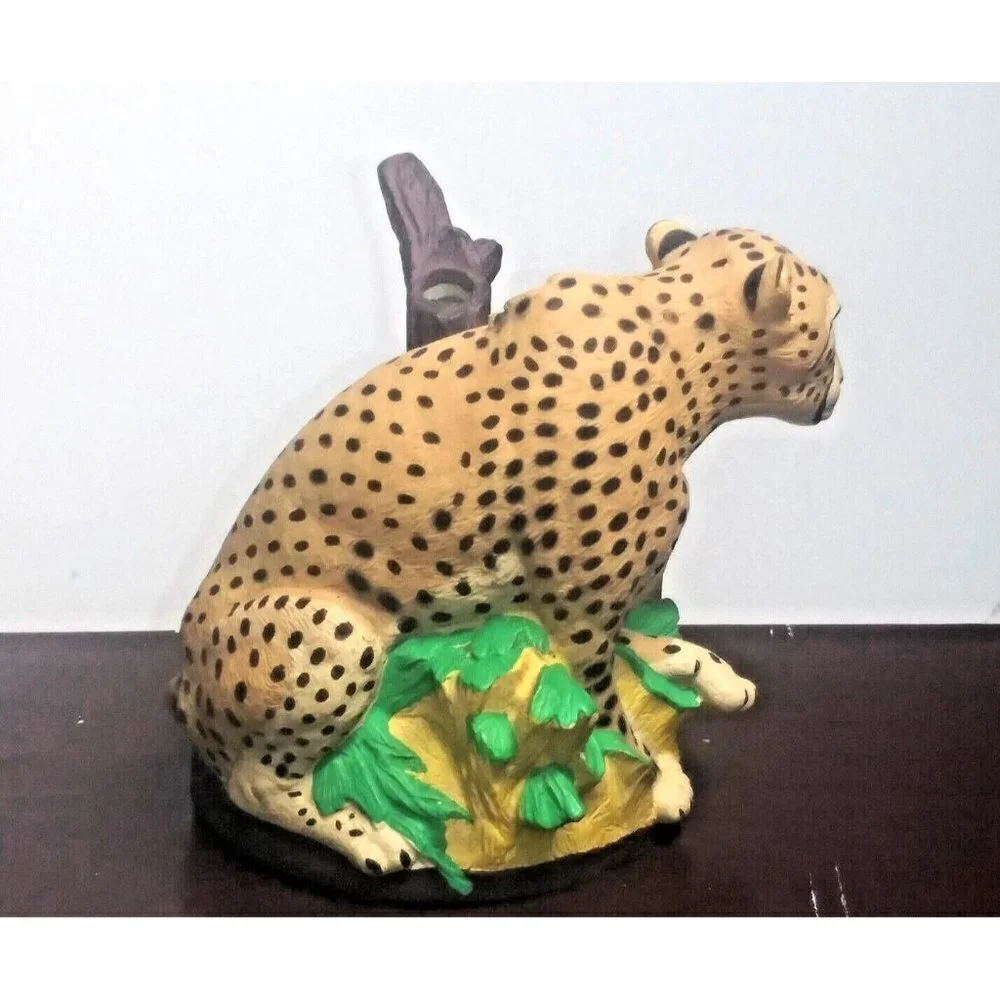 Drinkworks Cup topper Disney's Animal Kingdom Cheetah Souvenir collectible 2001